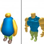 Fat vs Buff Roblox Noob