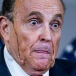 Rudy Giuliani cheaping out on the hair dye