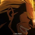 All Might I am here