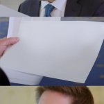 Trump shows paper meme