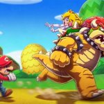 Bowser Kidnapping Peach