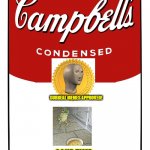 Official surreal soup! | SURREAL MEMES APPROVED! SOUP TIME | image tagged in blank campbell's soup can,surreal,soup time | made w/ Imgflip meme maker