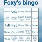 Foxy's bingo meme