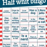 Half whit bingo meme