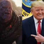 Thanos losing to Trump