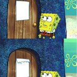 Spongebob Door Note