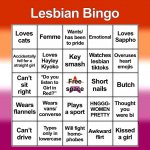Lesbian bingo meme
