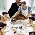 Norman Rockwell Thanksgiving