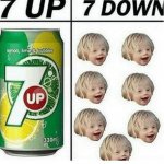 7 up 7 down