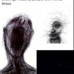 drawings made by people with mental illness meme