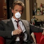 Barney Stinson Well Played face mask