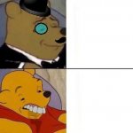 Fancy and Idiot Pooh meme