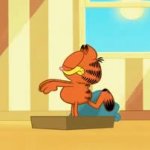 Garfield Sleepwalks GIF Template