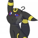 Umbreon visible confusion