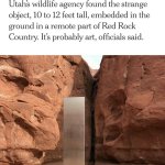 Utah Weird Monolith