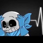 blueberry sans with his hands on his head meme