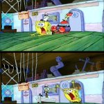 Spongebob dragged meme