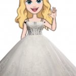 Lacey in a dress