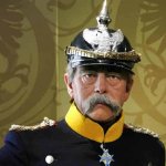 Otto von Bismarck wax statue
