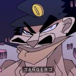 Sr pelo Jotaro anger meme