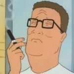 Vaping Hank Hill