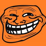 Orange Trollface