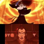 Avatar roku vs admiral zhao meme