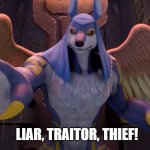 Liar, Traitor, Thief! Uberjackal meme template