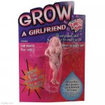 Grow A Girlfriend | image tagged in funny memes | made w/ Imgflip meme maker