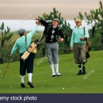 Trio of golfers