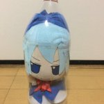 cirno fumo in bottle meme