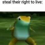 Bet she won't steal it again | When your friend steals your food so you steal their right to live: | image tagged in get nae naed | made w/ Imgflip meme maker