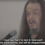 AronRa Disappointed