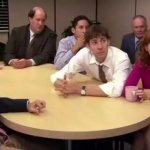 The Office meeting