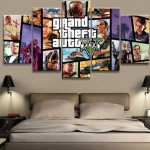 GTA themed hotel room