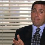 Michael Scott shrug