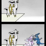 Arceus finds Dialga and Palkia Arguing