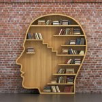 Head Shaped Book Shelf