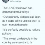 Covid lockdown economy