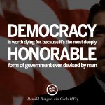 Ronald Reagan quote democracy meme
