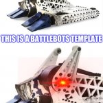 Bite Force Calm Then TRIGGERED | THIS IS A BATTLEBOTS TEMPLATE; THAT NO BODY USES!!!! | image tagged in bite force calm then triggered | made w/ Imgflip meme maker
