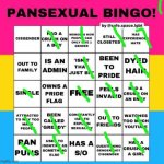 I had purple tips | image tagged in pansexual bingo | made w/ Imgflip meme maker