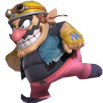 Biker Wario running