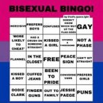 bisexual bingo card meme