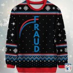 Voter fraud Christmas sweater