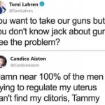 gun control vs. abortion