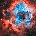 The Skull in the Rosette Nebula