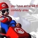 mario with glasses