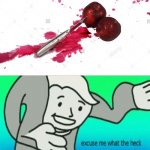 Wut? | BLOODAPPLES | image tagged in bloodapple | made w/ Imgflip meme maker