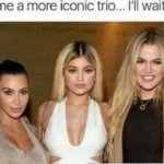 Iconic trio
